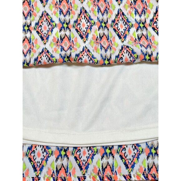 Pink Owl Boho Print Sleeveless Button Up Elastic Waist - Picture 8 of 10